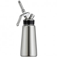 Mosa Professional Stainless Steel Cream Whipper 0.5L Black