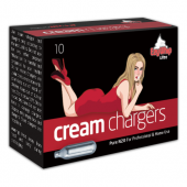 Ezywhip Ultra Cream Chargers N2O 10 Pack x 12 (120 Bulbs)